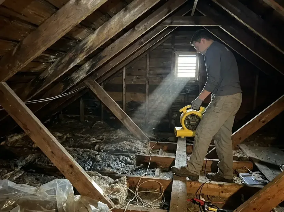 attic-water-damage-drying-proc-007 — frequently asked questions, Emergency Water Extraction & 24/7 Flood Response in Drumrig…